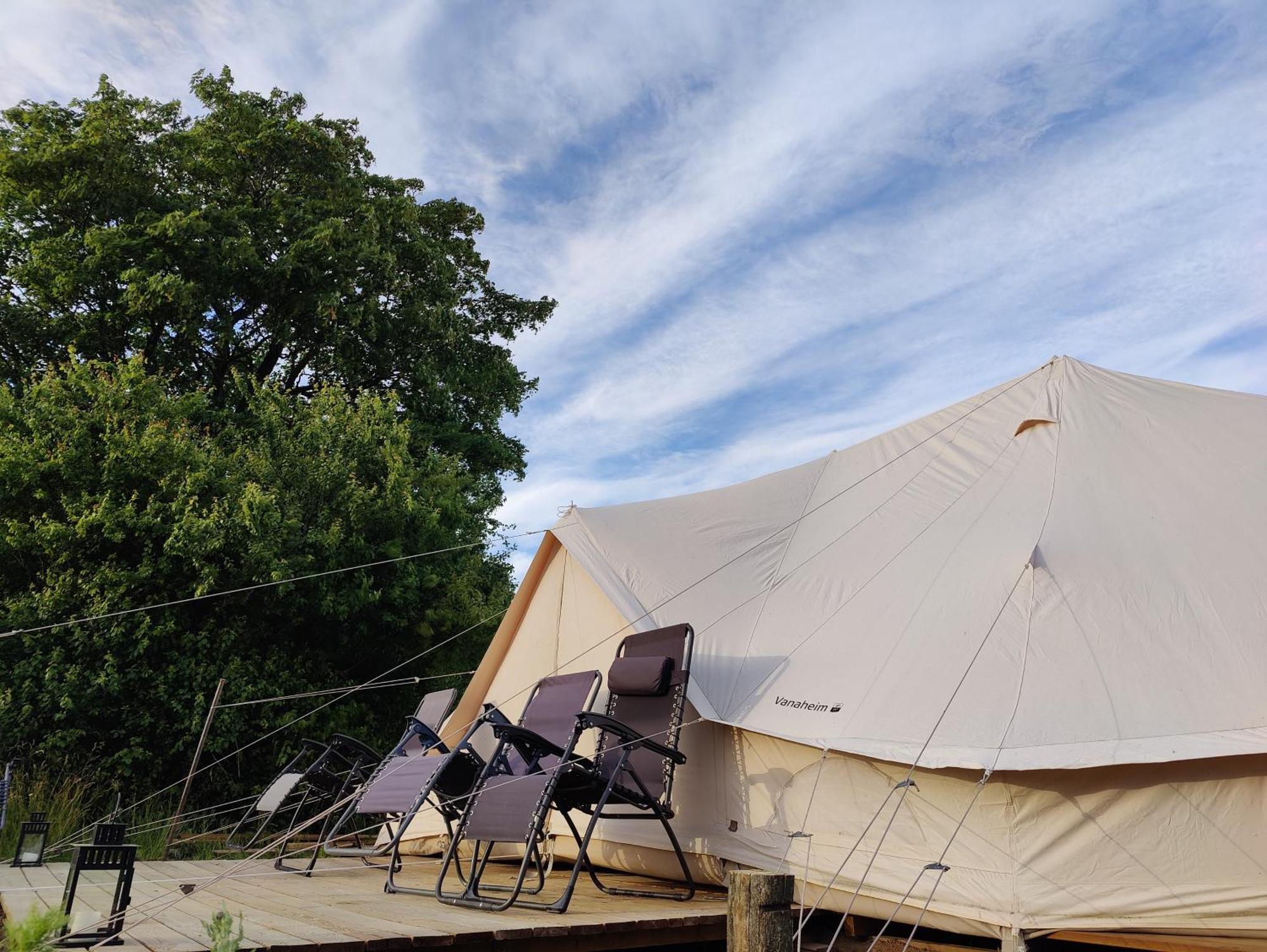 Under Canvas Bornholm Ostermarie Εξωτερικό φωτογραφία
